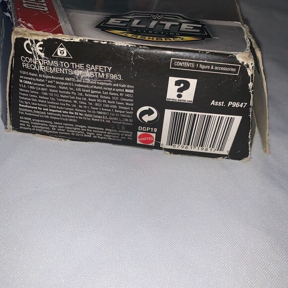 Mattel WWE Elite Sycho Sid Series 39 Figure Flashback WCW ECW M1 collectible - Picture 7 of 7